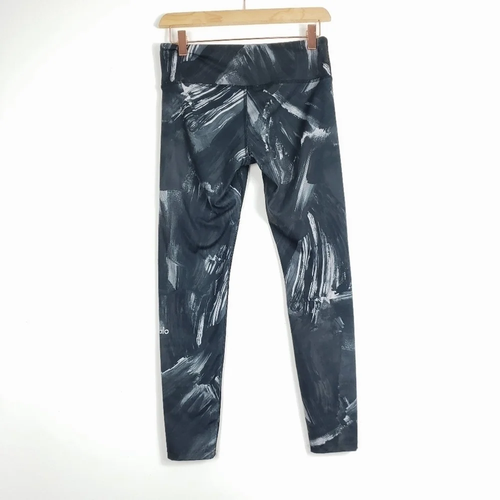 Alo airbrush printed patterned leggings size small